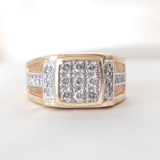 Le Disco Diamond Statement Ring